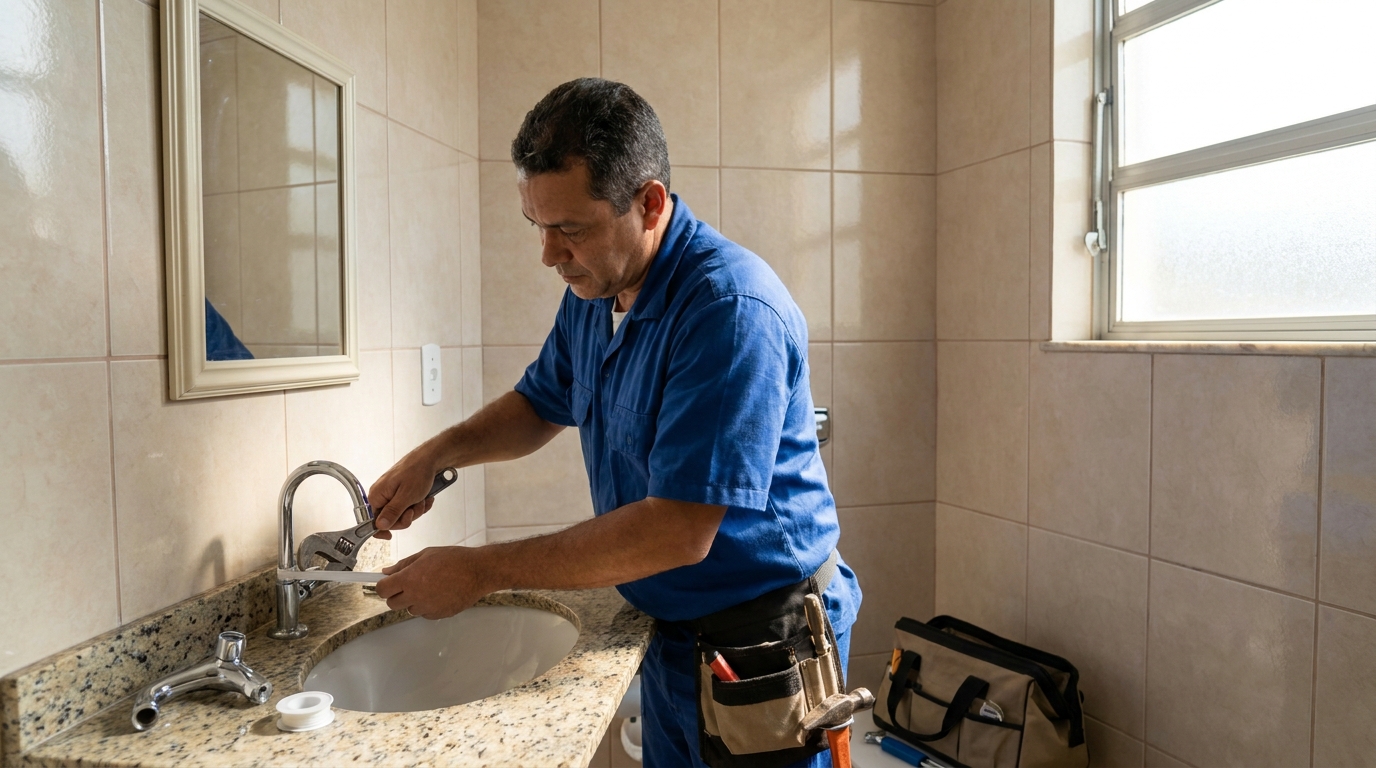 Ajustes em Torneiras em Betim‑MG