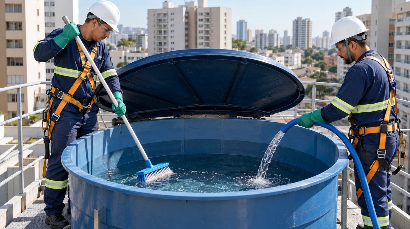 Reservatório de Condomínio em Betim‑MG